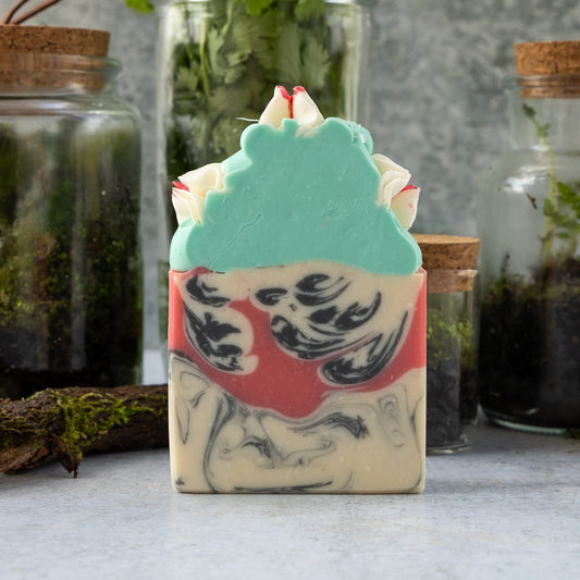 Japanese Cherry Blossom Frosted Soap
