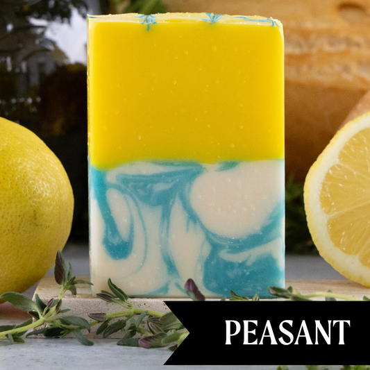 PEASANT Lemon + Thyme Artisan Soap