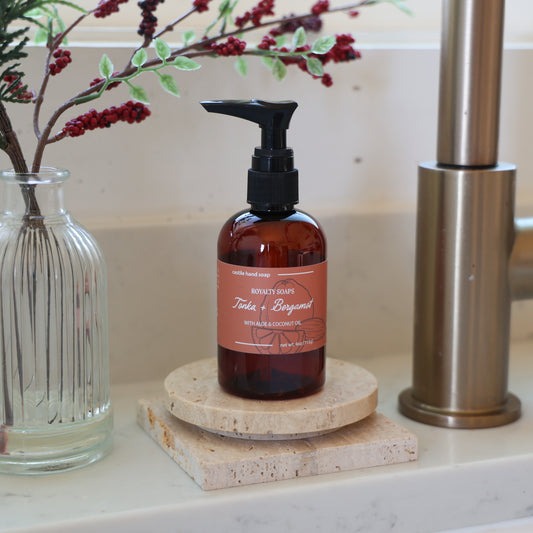 Tonka + Bergamot Castile Hand Soap