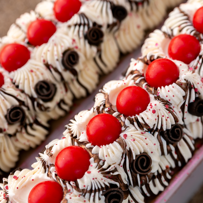 Chocolate Cherry Ganache Frosted Soap