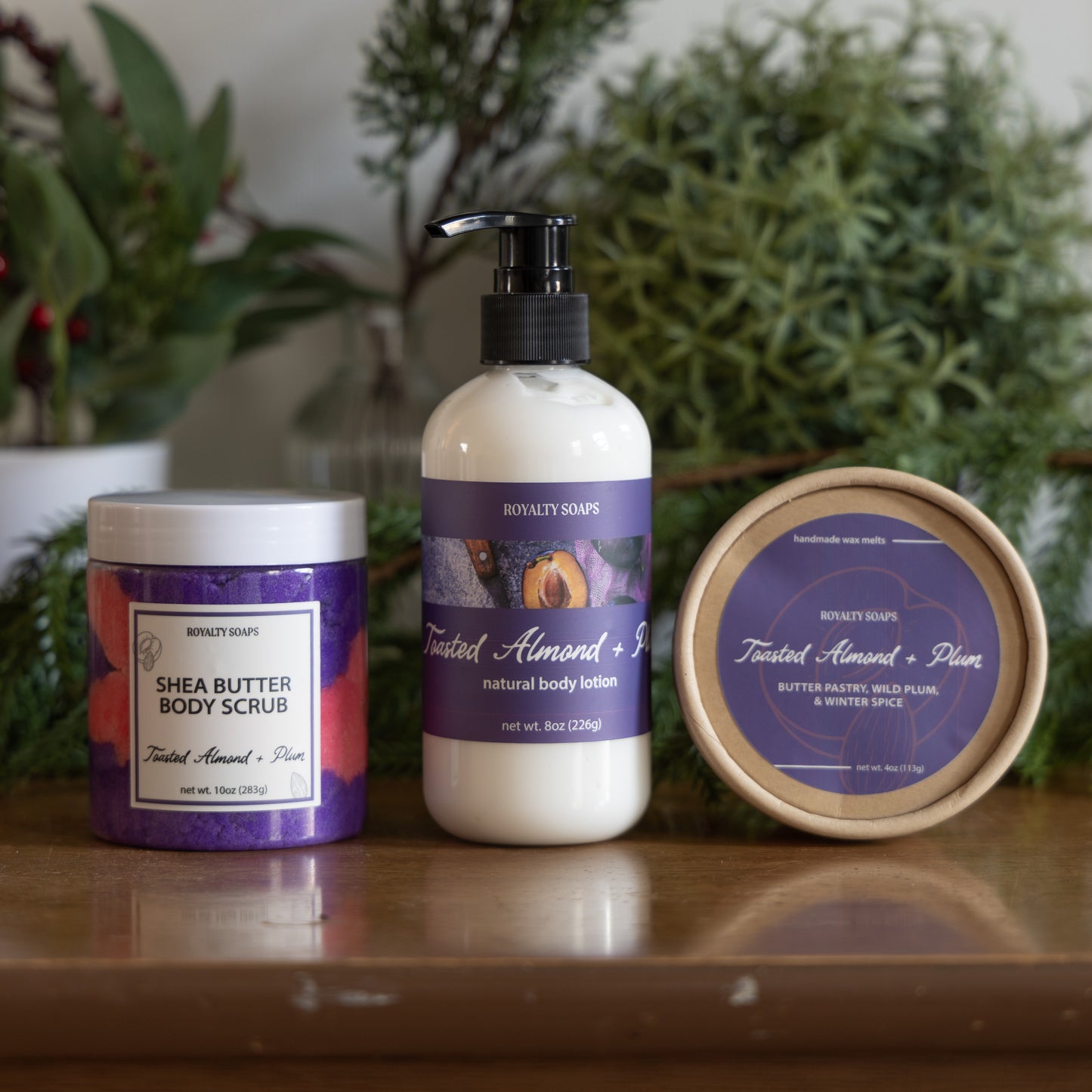 Toasted Almond + Plum Bundle