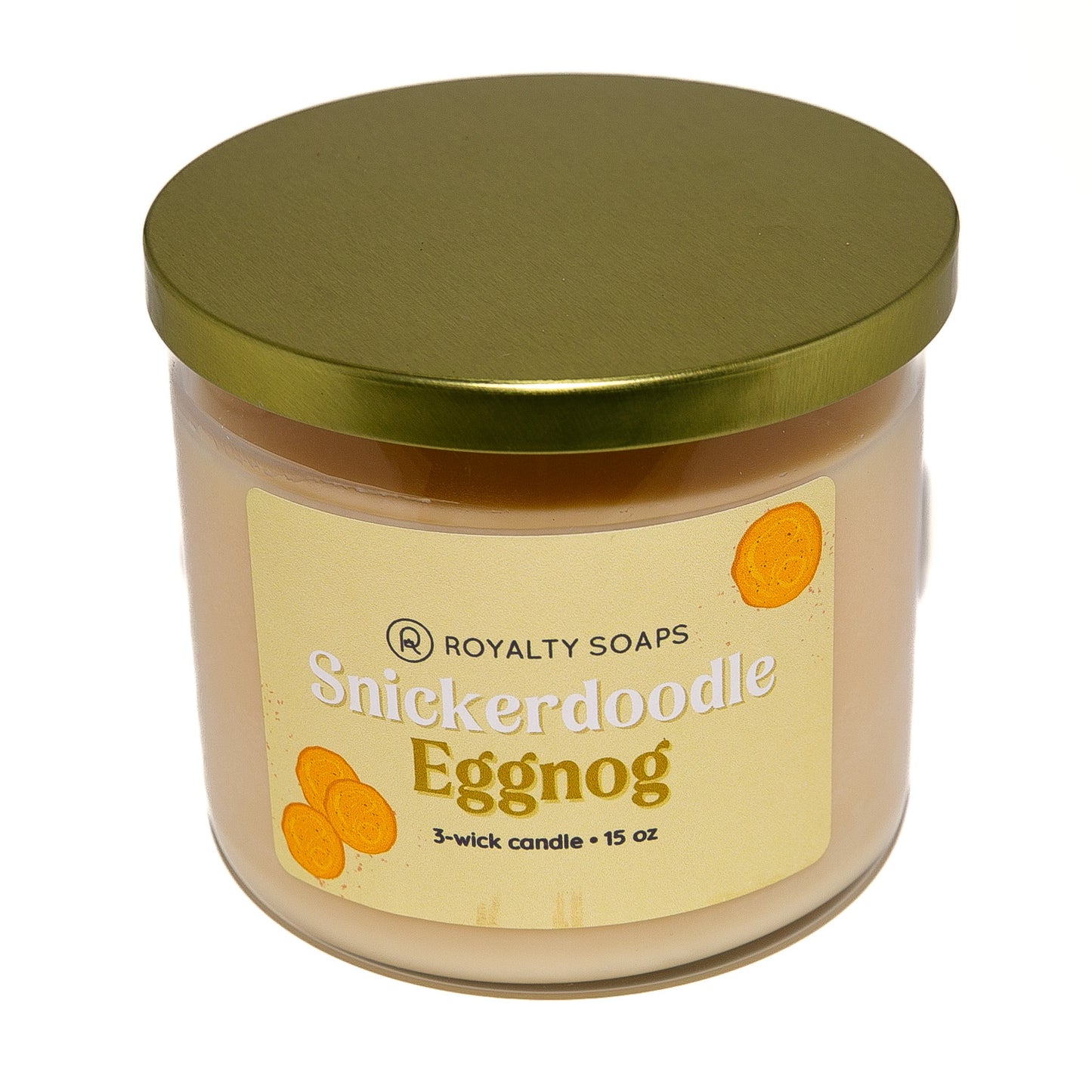 Snickerdoodle Eggnog 3-Wick Soy Candle