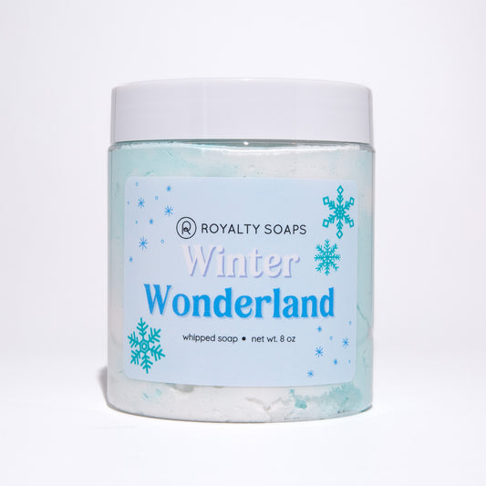 Winter Wonderland 8oz Whipped Soap