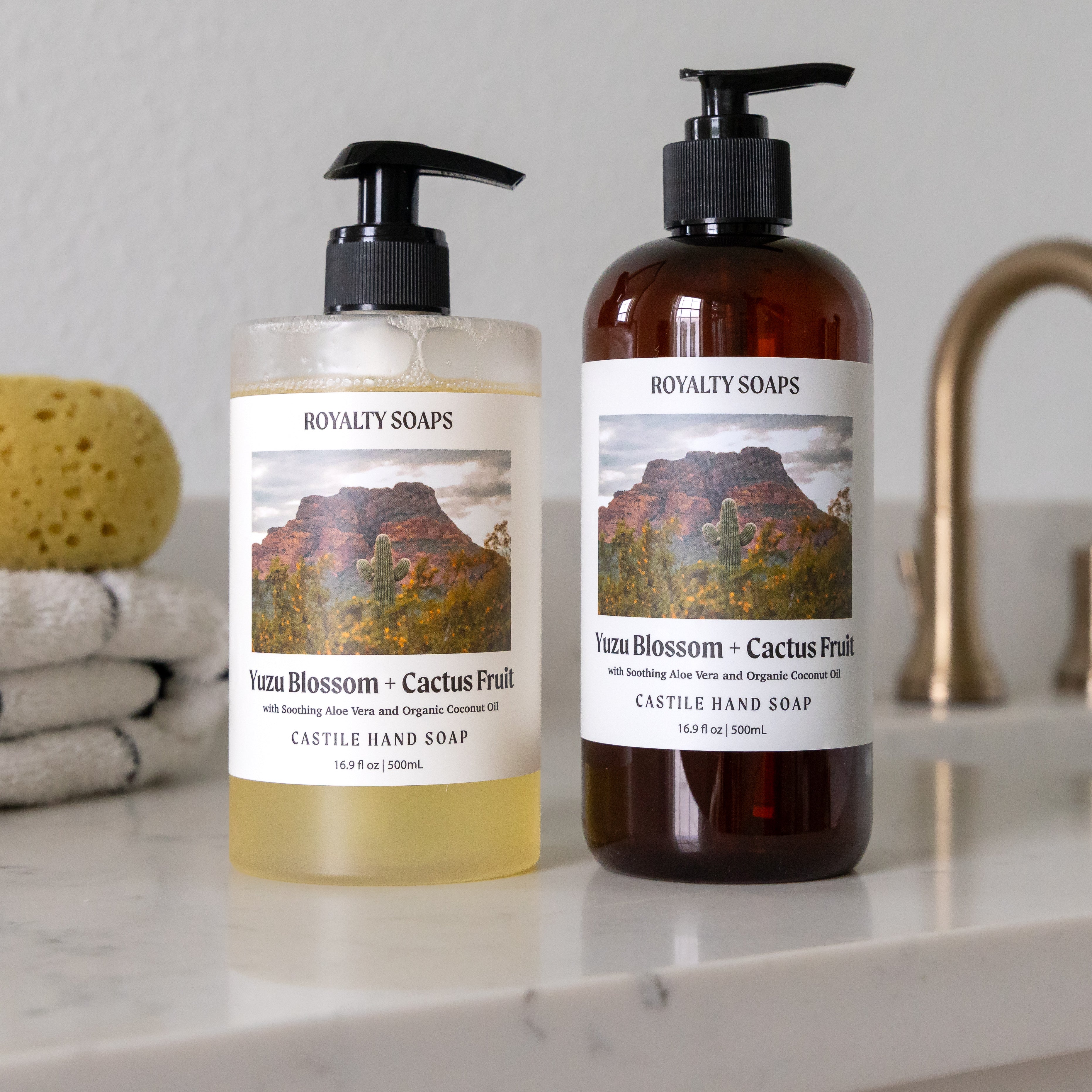 Yuzu Blossom + Cactus Fruit Castile Liquid Hand Soap – ROYALTY SOAPS
