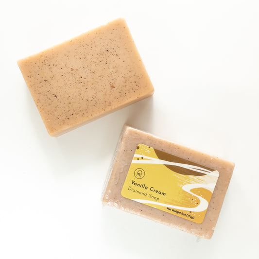 Vanilla Cream Diamond Soap